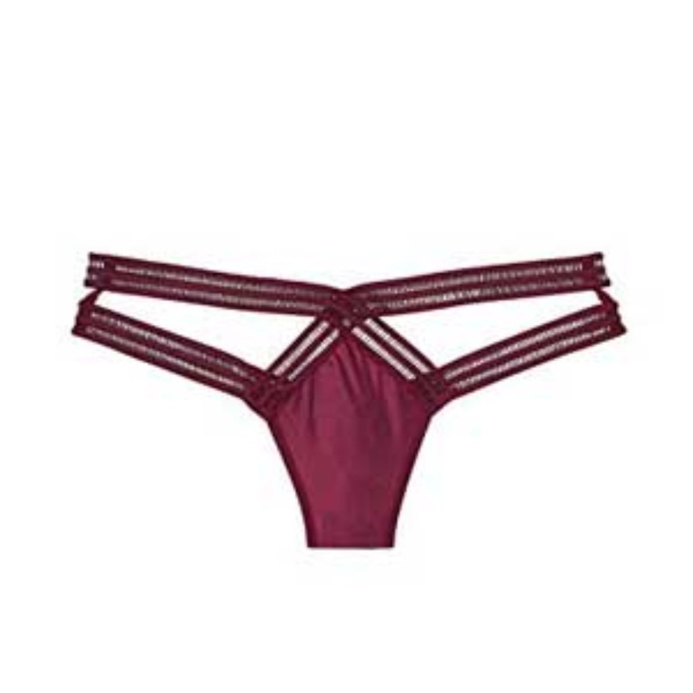 Very Sexy Berry Royale Banded Thong Panty